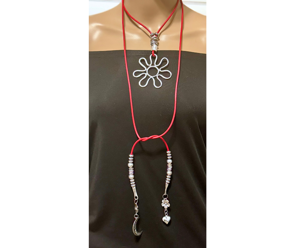 Collar Flor bohemia