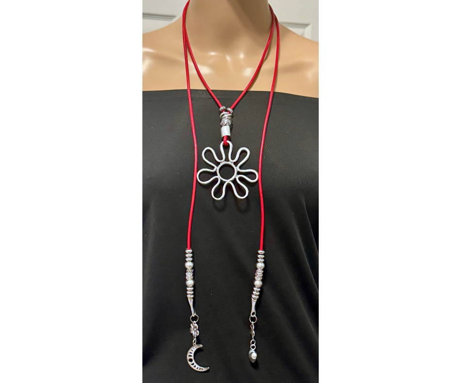 Collar Flor bohemia