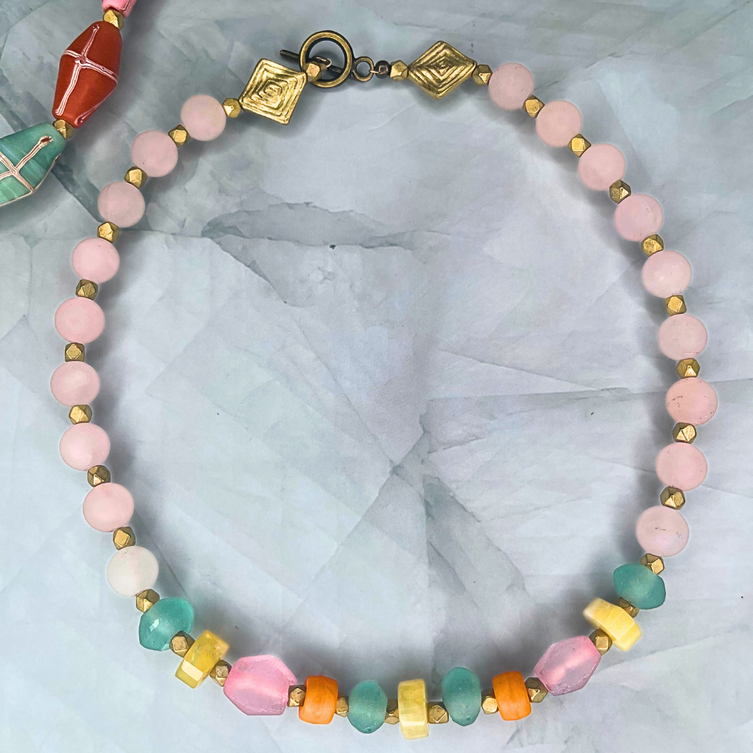 Collar Magia rosada