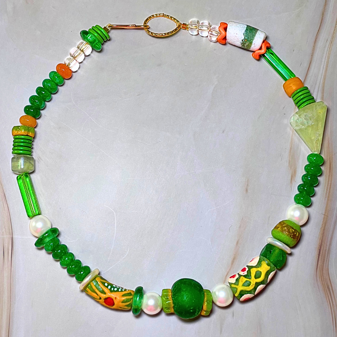Collar Verde bello