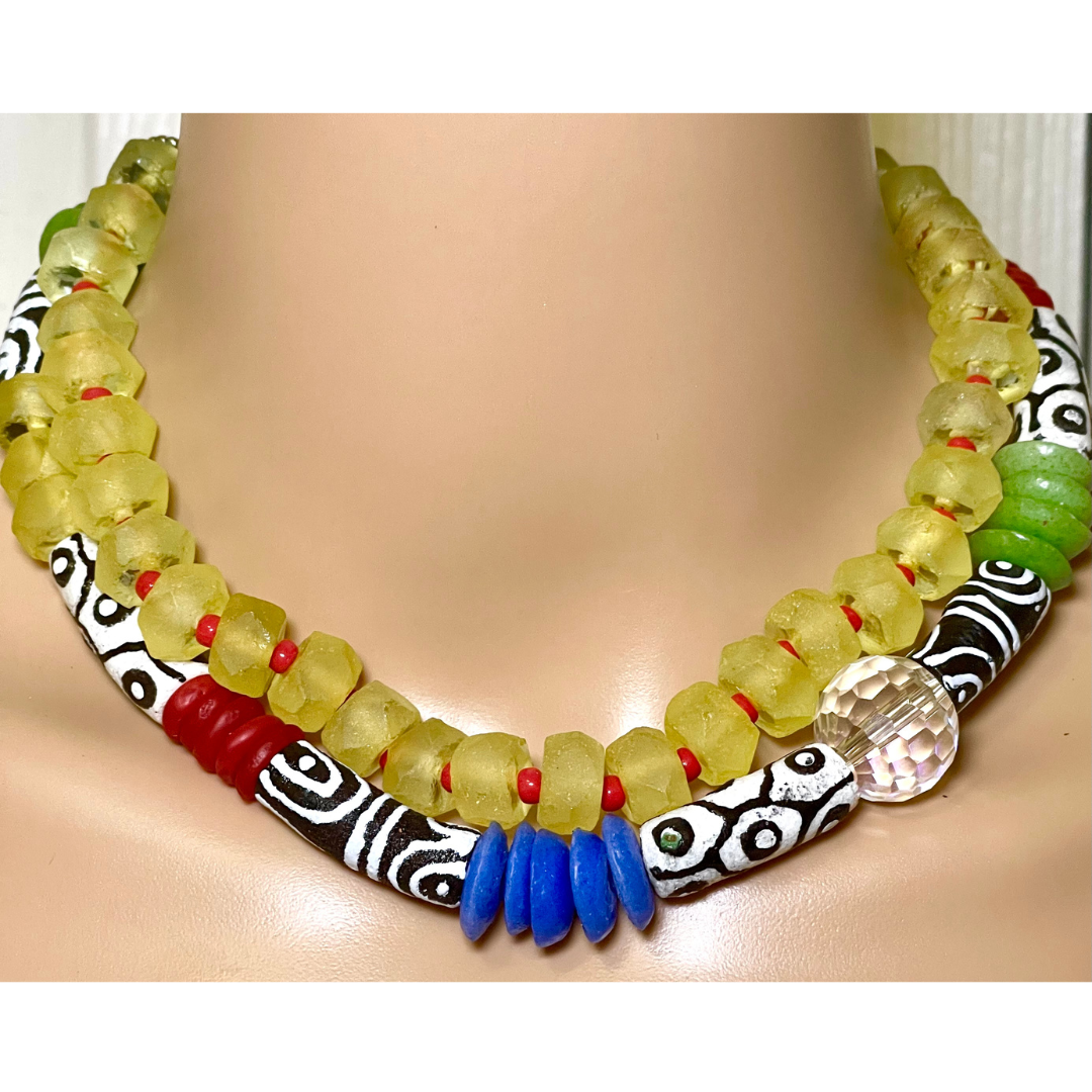 Collar Hielo amarillo