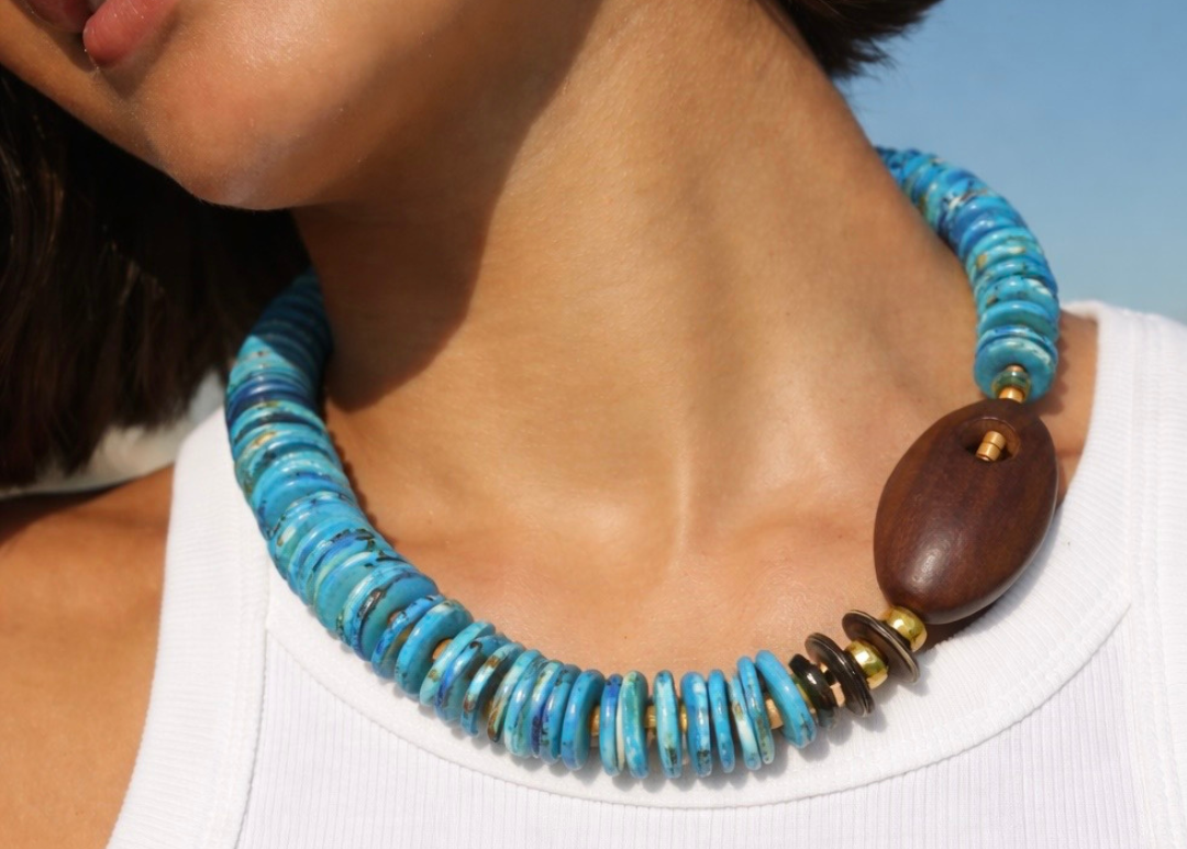 Collar Turquesa Costera