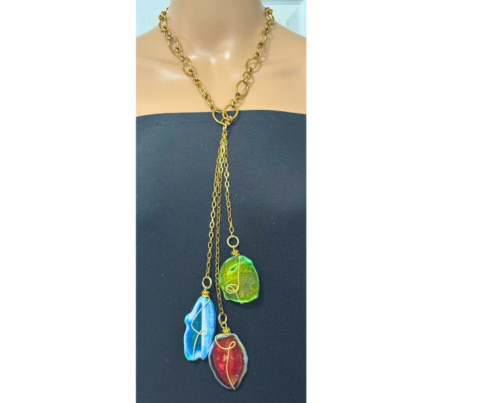 Collar Tres piedras