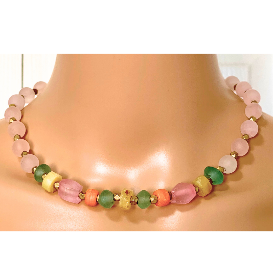 Collar Magia rosada