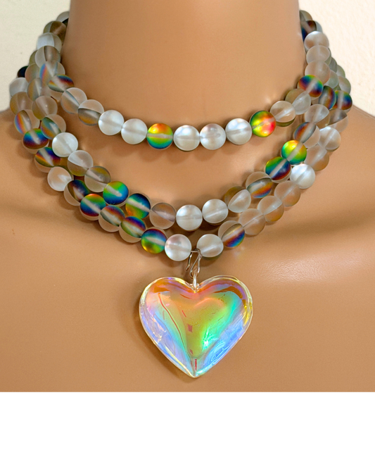 Collar Aurora Heart