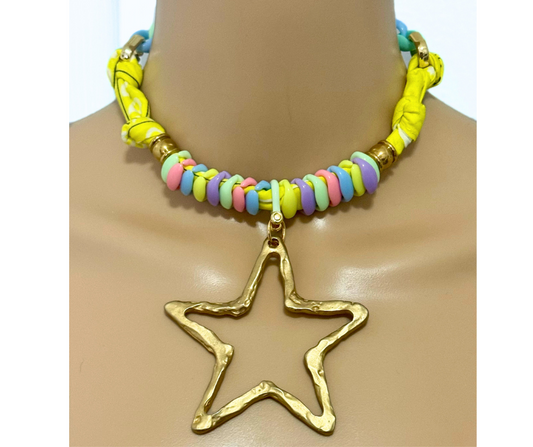 Collar Bandana estrella
