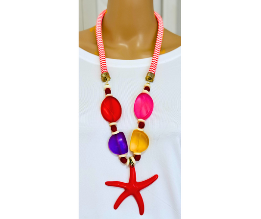 Collar Estrella roja