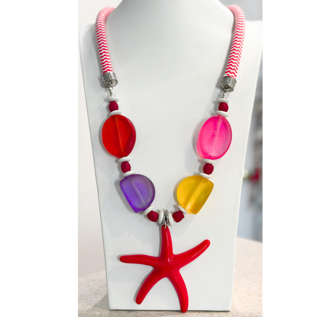 Collar Estrella roja