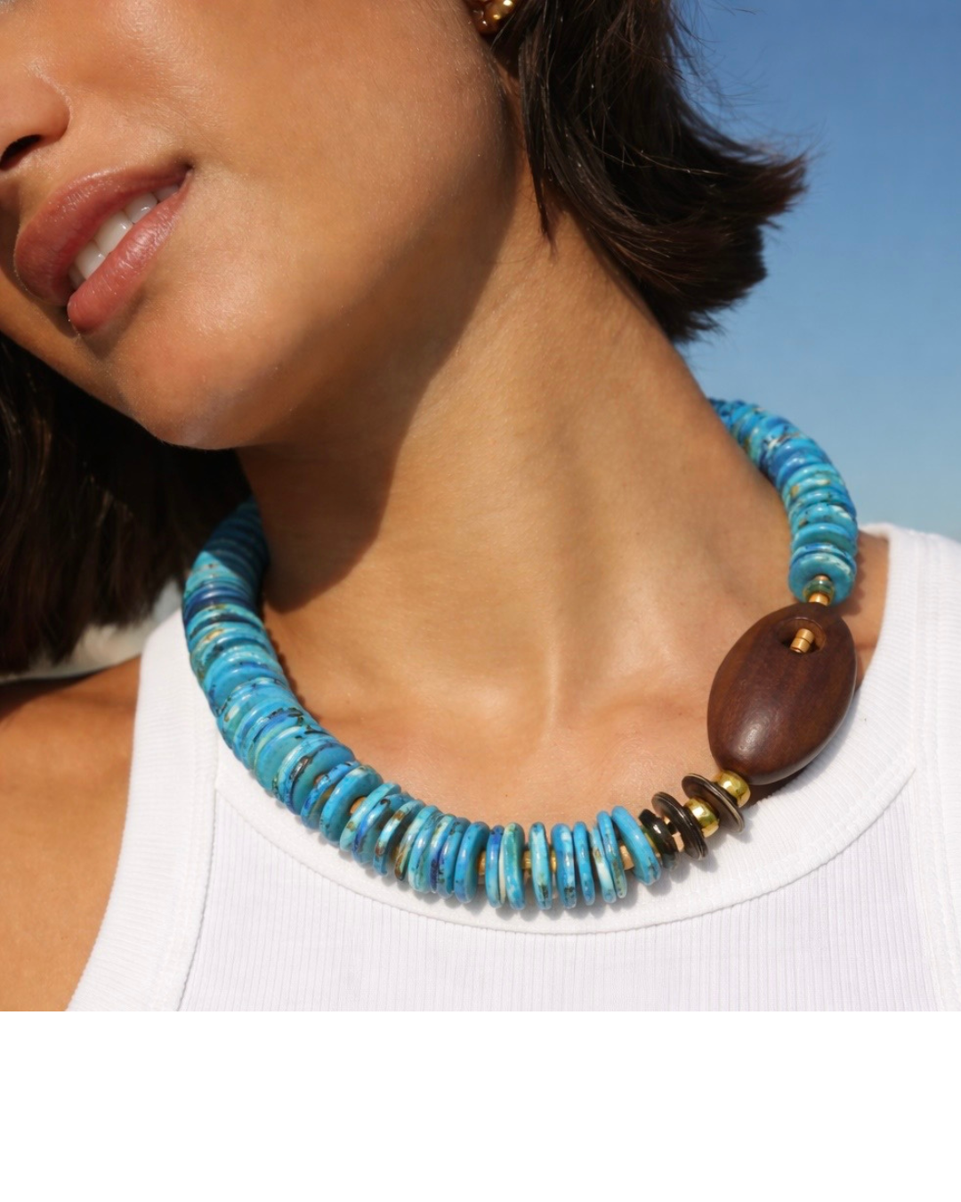 Collar Turquesa Costera