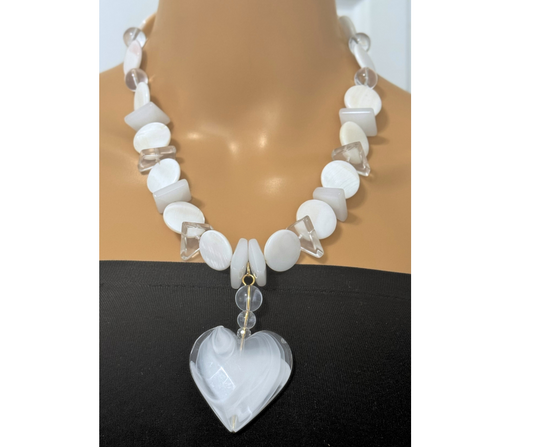 Collar Corazón puro