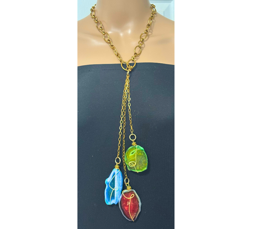 Collar Tres piedras