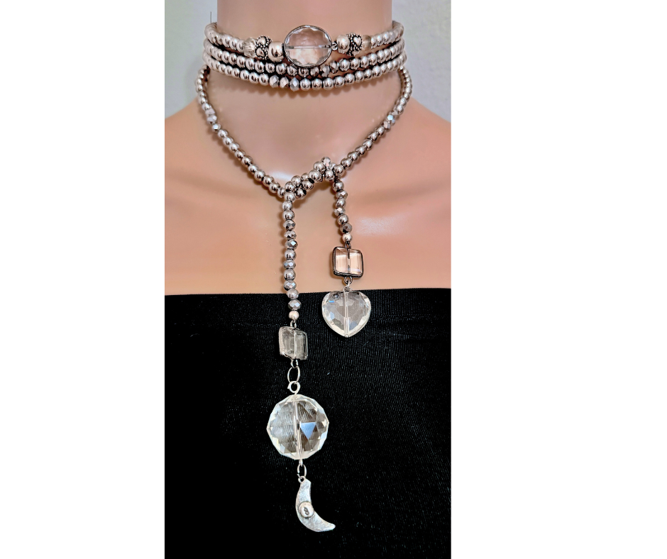 Collar Luna clara