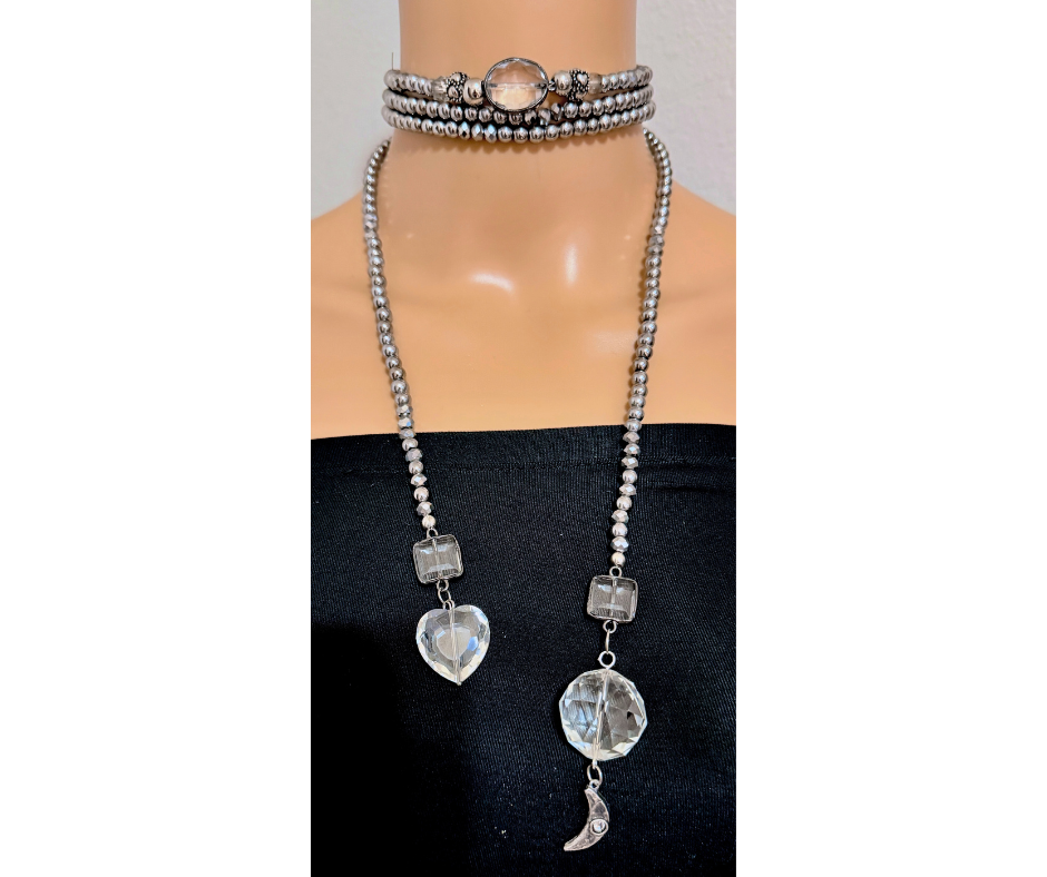 Collar Luna clara