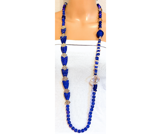 Collar Azul profundo
