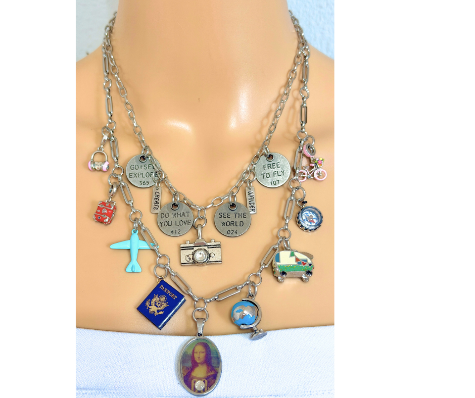 Collar Identidad: viajera