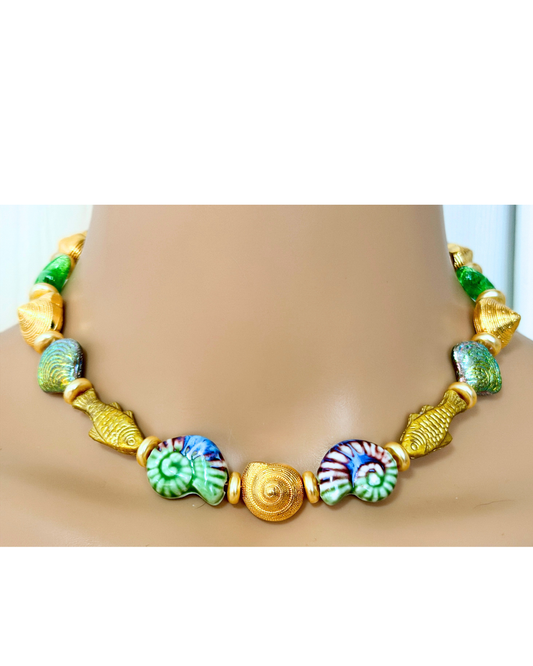 Collar Tesoros del Caribe