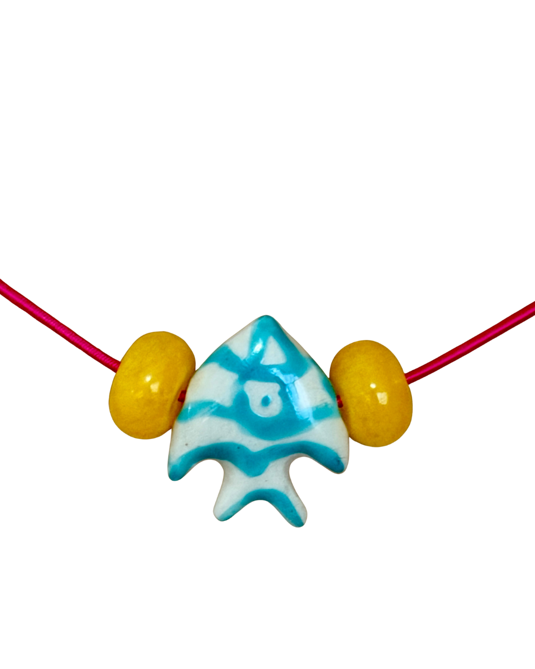 Collar Pececito Tropical Set